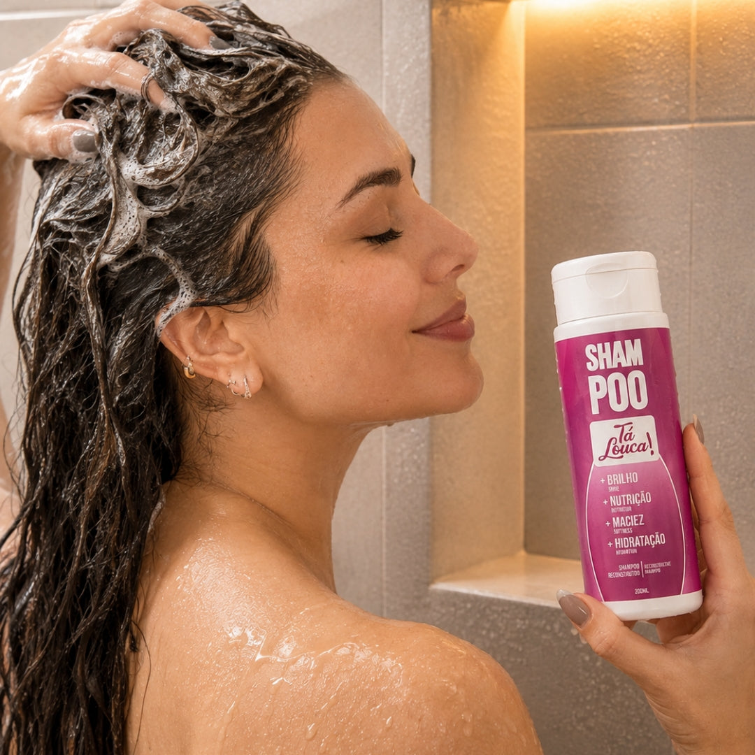 Shampoo – Limpeza, Brilho e Hidratação | 200ml