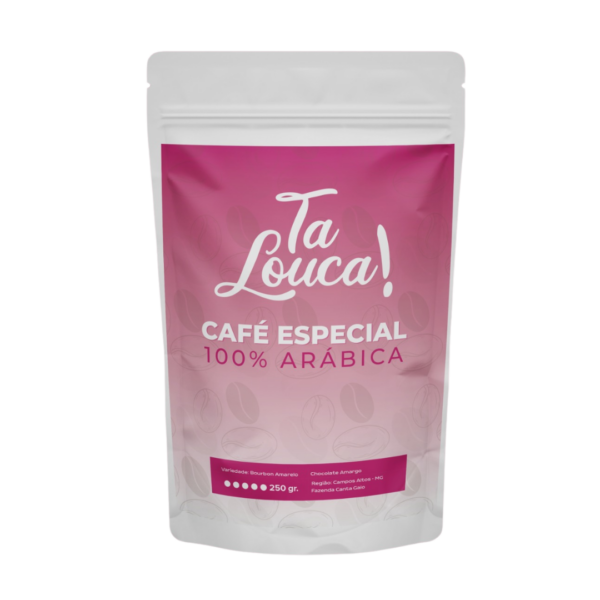 Café 100% Arábica - sabor Chocolate amargo